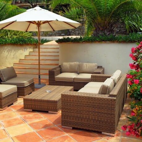 The patio